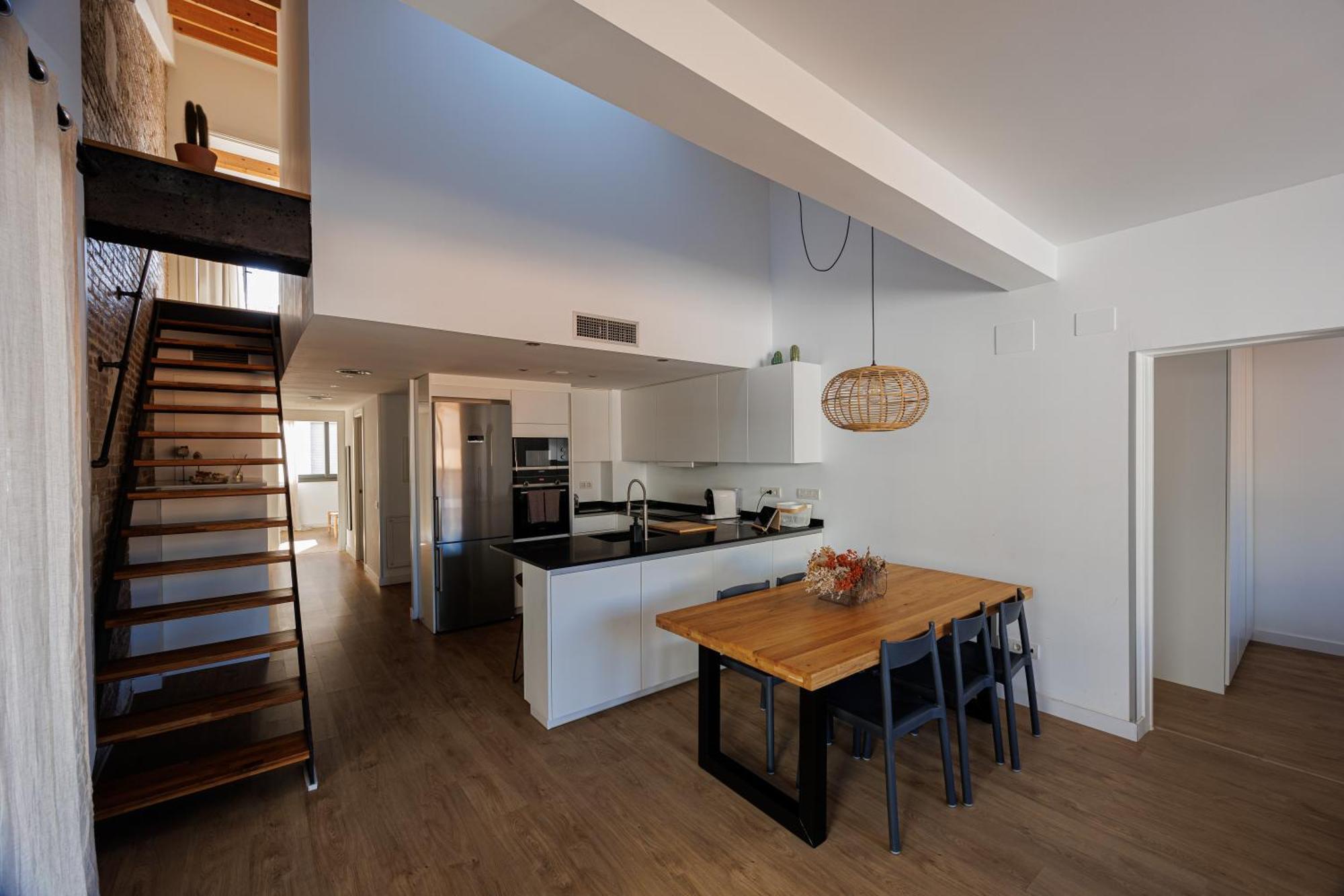 Atico Duplex Playa Area Barcelona Con Exterior Appartamento