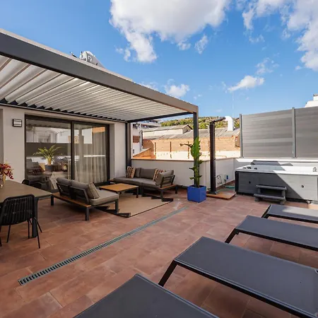Atico Duplex Playa Area Barcelona Con Spa Exterior Montgat Extérieur photo