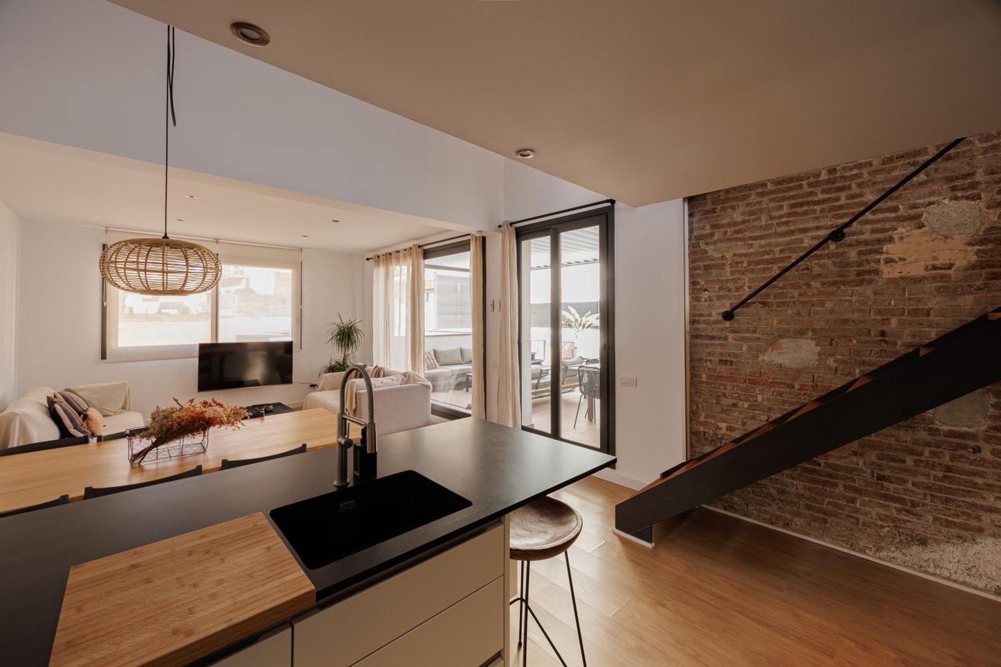 Atico Duplex Playa Area Barcelona Con Exterior *