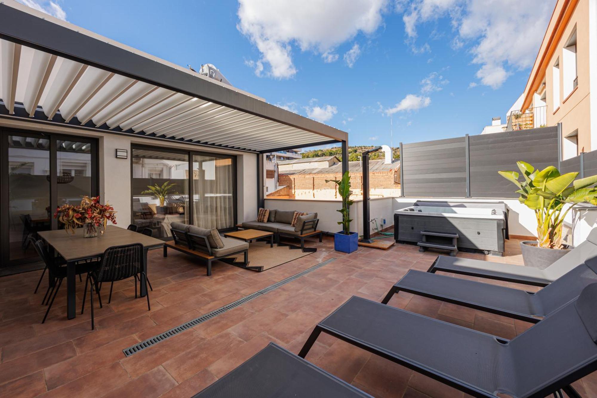 Atico Duplex Playa Area Barcelona Con Exterior *